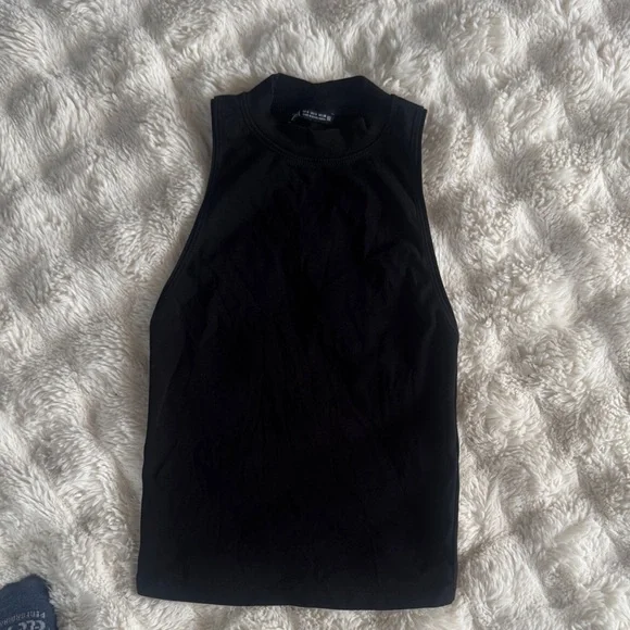 Zara Black Sleeveless Top - Picture 2 of 7